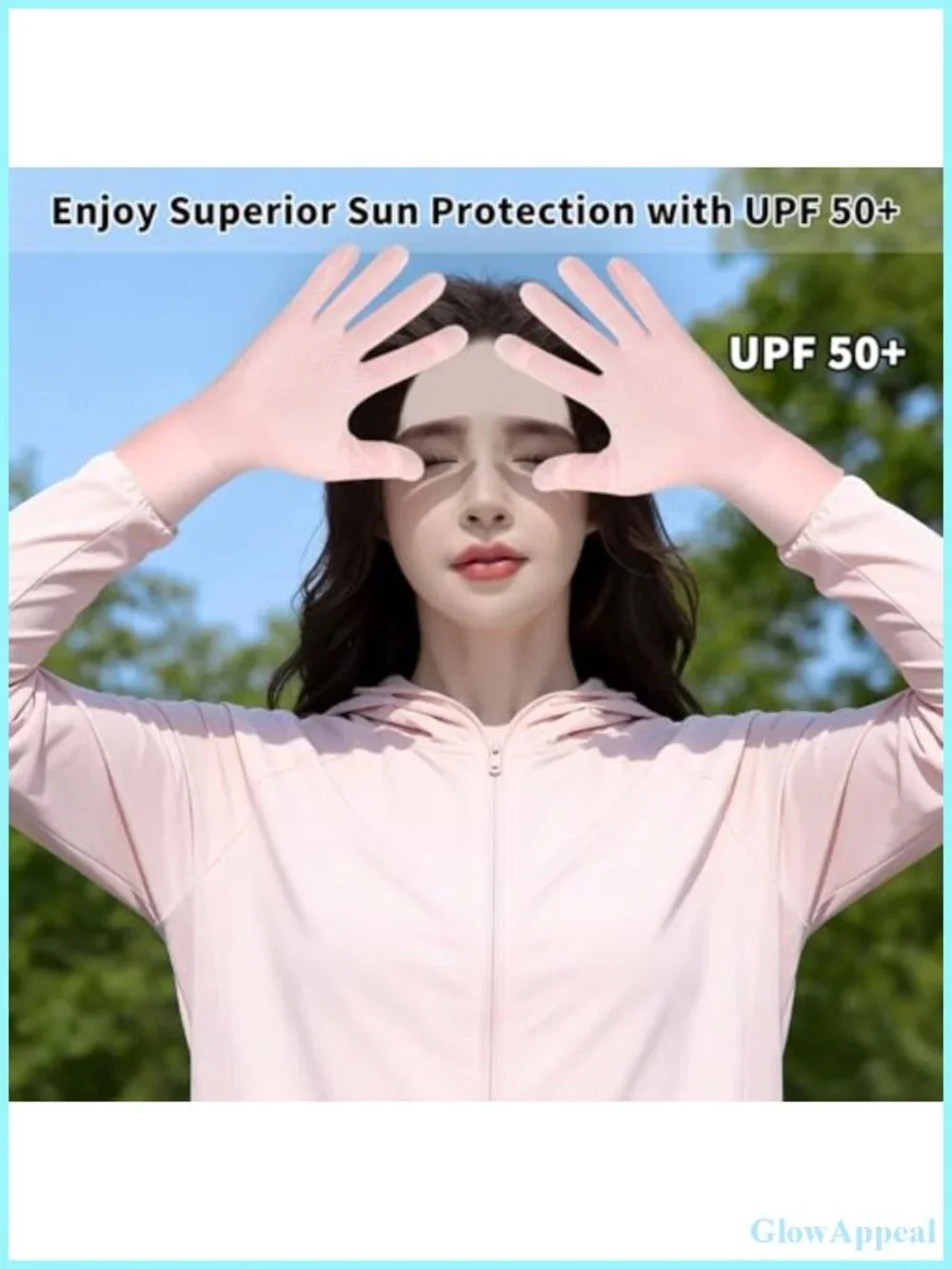 UV Protection Fingerless Driving Gloves Ice Silk Breathable for Women Men 2 Pair